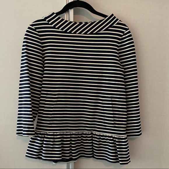 Kate Spade Annetta Peplum Top - Picture 5 of 6